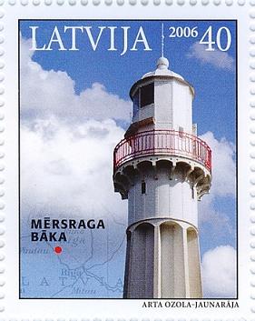 Latvia / M?rsrags lighthouse
Keywords: Stamp