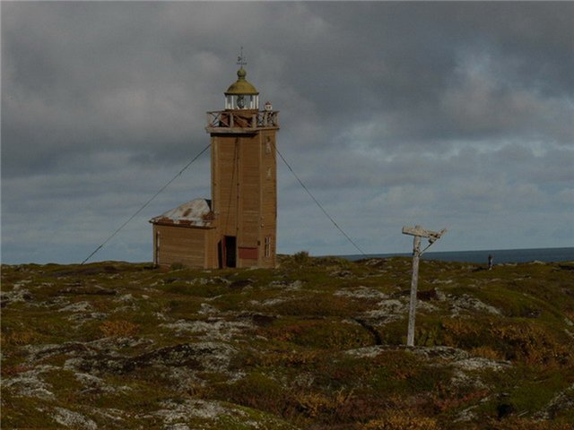 White sea / Abramovskiy lighthouse 
Source: [url=http://www.polarpost.ru/forum/viewtopic.php?t=1062]Polar Post[/url]
Keywords: White sea;Russia;Mezen