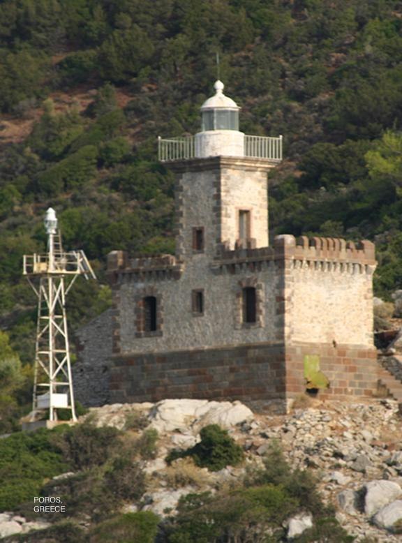Poros / Dana lighthouse
AKA ?kra Nt?na 
Keywords: Poros;Greece;Aegean sea