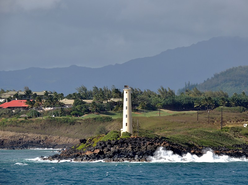 Hawaii / Kauai island / Nawiliwili Harbor Lighthouse
AKA Ninini Point Lighthouse 
Author of the photo: [url=https://www.flickr.com/photos/bobindrums/]Robert English[/url]

Keywords: Hawaii;Pacific ocean;Kauai;United States
