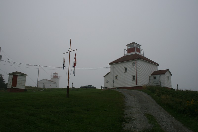 Nova Scotia / Port Bickerton Lighthouses - old (front) and new (distant)
Author of the photo: [url=http://www.flickr.com/photos/21953562@N07/]C. Hanchey[/url]
Keywords: Nova Scotia;Canada;Atlantic ocean