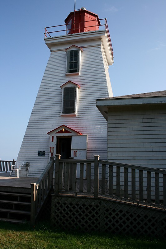 Prince Edward Island / Cape Bear lighthouse 
Author of the photo: [url=http://www.flickr.com/photos/21953562@N07/]C. Hanchey[/url]
Keywords: Prince Edward Island;Canada;Northumberland strait