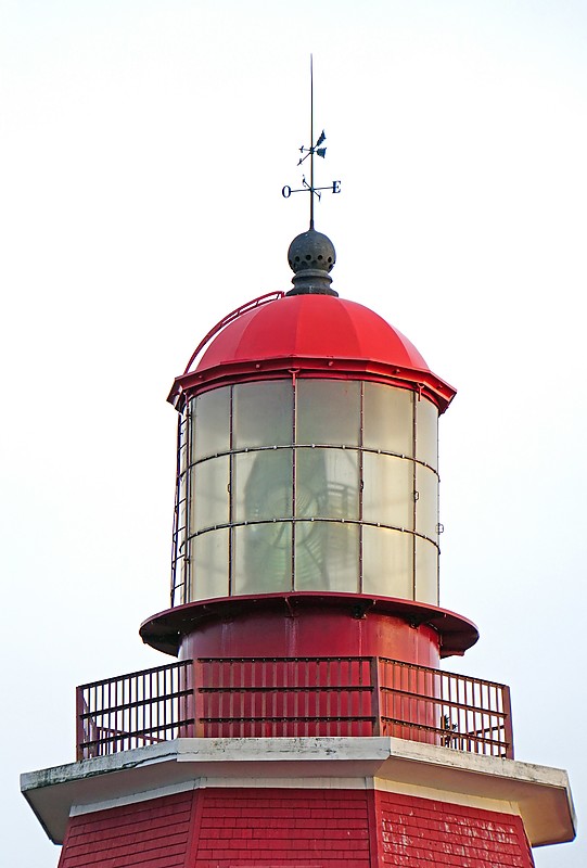 Nova Scotia / Seal Island Museum Lighthouse - lantern
Author of the photo: [url=https://www.flickr.com/photos/archer10/]Dennis Jarvis[/url]
Keywords: Nova Scotia;Canada;Atlantic ocean;Lantern