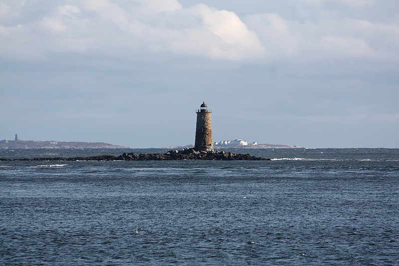 Maine / Whaleback Ledge lighthouse
Author of the photo: [url=http://www.flickr.com/photos/21953562@N07/]C. Hanchey[/url]
Keywords: Maine;Atlantic ocean;United States;Offshore