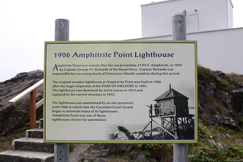 Brtitish Columbia / Ucluelet / Amphitrite Point Lighthouse - plate
Author of the photo: [url=http://www.flickr.com/photos/21953562@N07/]C. Hanchey[/url]
Keywords: Canada;British Columbia;Pacific ocean;Ucluelet;Plate