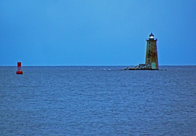 Maine / Whaleback Ledge lighthouse
Author of the photo: [url=http://www.flickr.com/photos/papa_charliegeorge/]Charlie Kellogg[/url]
Keywords: Maine;Atlantic ocean;United States;Offshore;Night