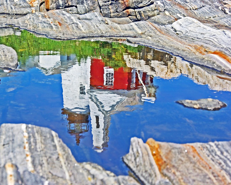 Maine / Pemaquid Point lighthouse - Reflection
Author of the photo: [url=http://www.flickr.com/photos/papa_charliegeorge/]Charlie Kellogg[/url]
Keywords: Maine;Atlantic ocean;Pemaquid;United states