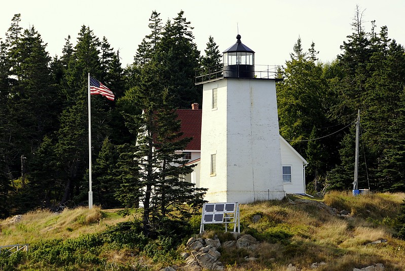 Maine / Swan island / Burnt Coat Harbor lighthouse
AKA Hockamock Head
Author of the photo: [url=https://www.flickr.com/photos/lighthouser/sets]Rick[/url]
Keywords: Swan island;Maine;United States;Atlantic ocean