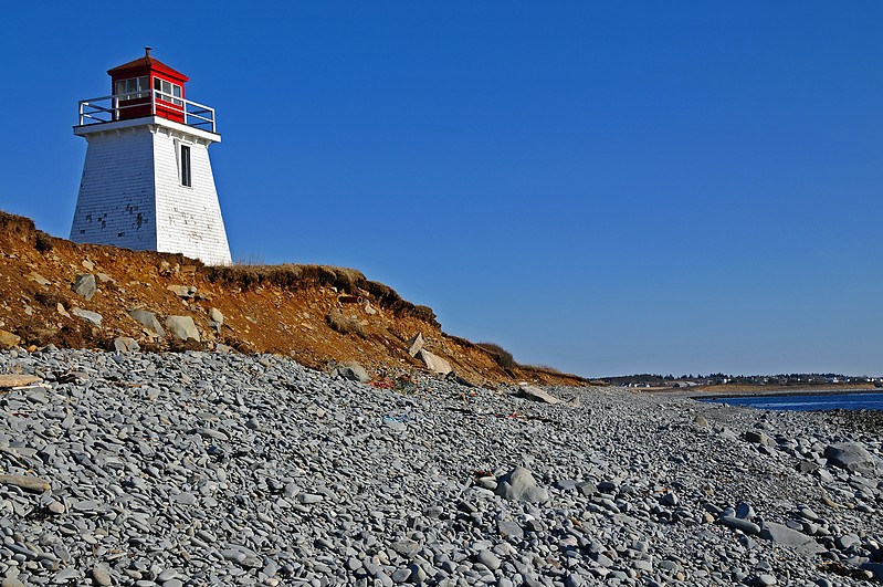 Nova Scotia / Church Point lighthouse
Author of the photo: [url=https://www.flickr.com/photos/archer10/] Dennis Jarvis[/url]

Keywords: Nova Scotia;Saint Mary Bay;Canada