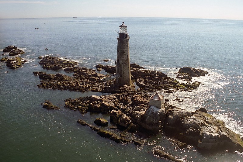 Massachusetts / Boston / The Graves lighthouse - aerial view
Author of the photo: [url=https://jeremydentremont.smugmug.com/]nelights[/url]

Keywords: United States;Massachusetts;Atlantic ocean;Boston;Aerial