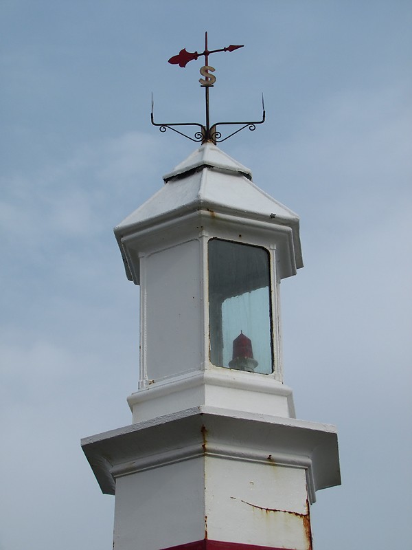 Isle of Man /  Ramsey South Pier lighthouse - lantern
Keywords: Isle of Man;Irish sea;Ramsey;Lantern