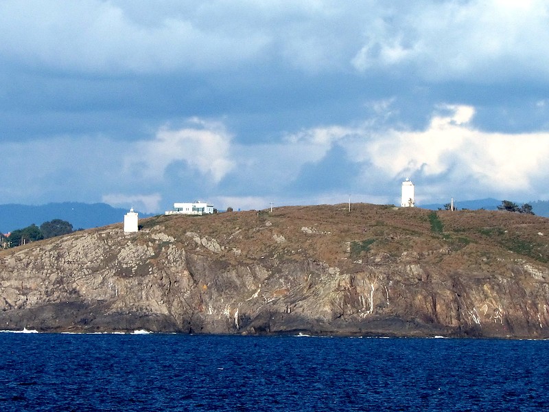 La Coruna / Punta Mera front (left) and rear (right) lighthouses
Keywords: Spain;Atlantic ocean;Galicia;La Coruna