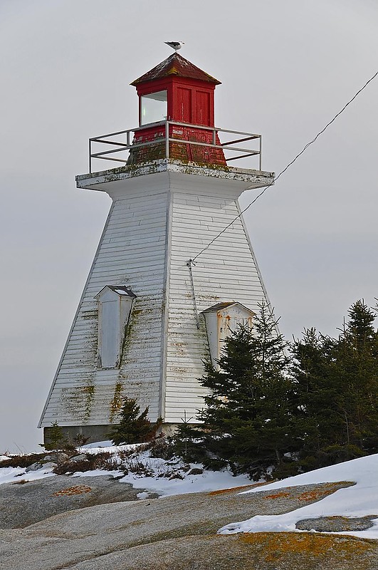 Nova Scotia / Indian Harbour lighthouse
AKA Paddy's Head
Author of the photo: [url=https://www.flickr.com/photos/archer10/]Dennis Jarvis[/url]
Keywords: Nova Scotia;Canada;Atlantic ocean