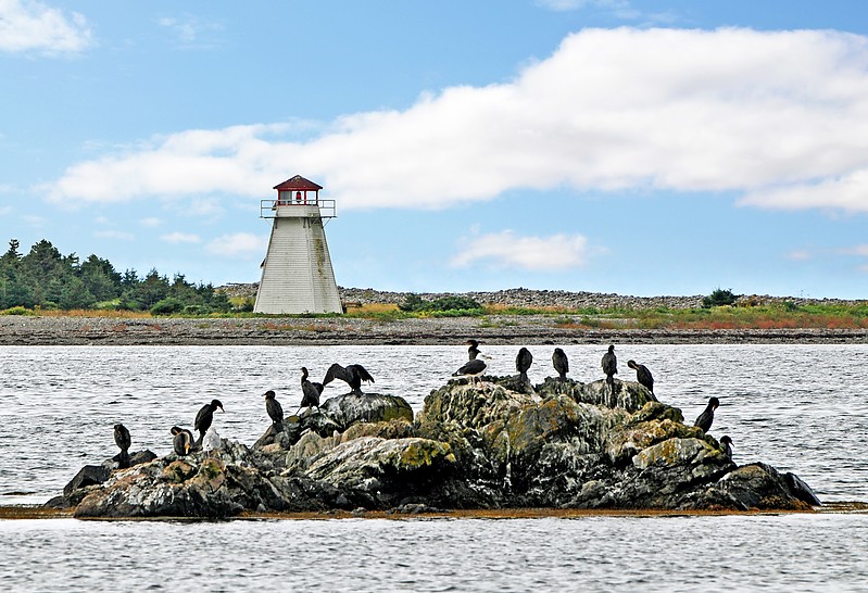 Nova Scotia /  Jerseyman Island lighthouse
Author of the photo: [url=https://www.flickr.com/photos/archer10/] Dennis Jarvis[/url]

Keywords: Nova Scotia;Canada;Atlantic ocean