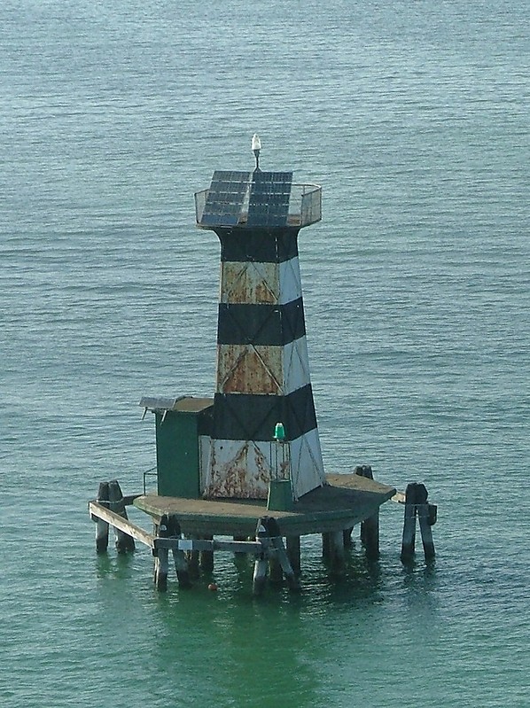 Venice / Porto di Lido / Ldg Lts Front N side of channel light
Author of the photo: [url=https://www.flickr.com/photos/larrymyhre/]Larry Myhre[/url]
Keywords: Venice;Italy;Gulf of Venice;Offshore