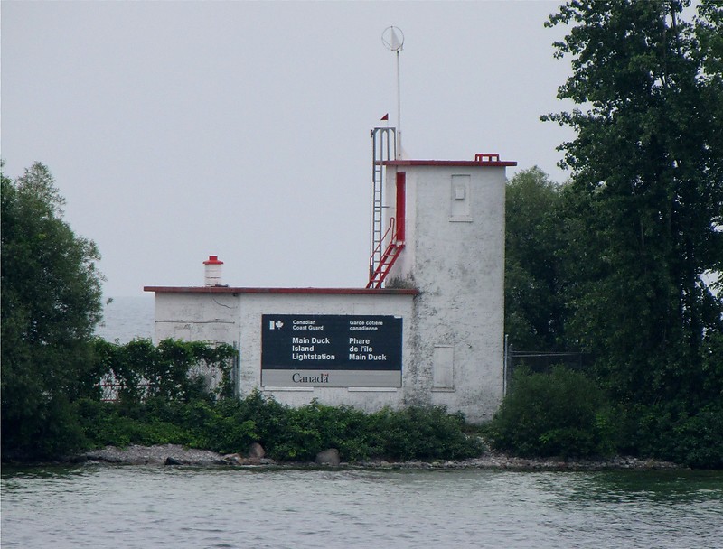 Lake Ontario /  Main Duck Island lighthouse - fog signal
Author of the photo: [url=https://www.flickr.com/photos/bobindrums/]Robert English[/url]

Keywords: Lake Ontario;Canada;Siren