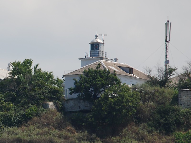 Crimea / Sevastopol / Inkermanskiy (Sevastopol South) Range Front lighthouse
AKA Kostiantynivskyi Leaving Rear
Keywords: Crimea;Sevastopol;Black Sea;Russia