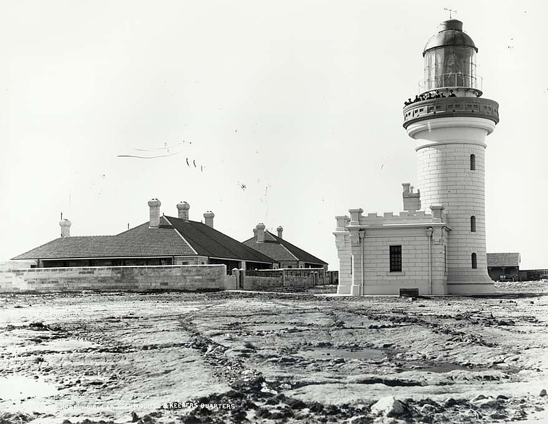 Point Perpendicular lighthouse - historic picture
NSW State Archives
Keywords: Jervis Bay;New South Wales;Australia;Tasman sea;Historic