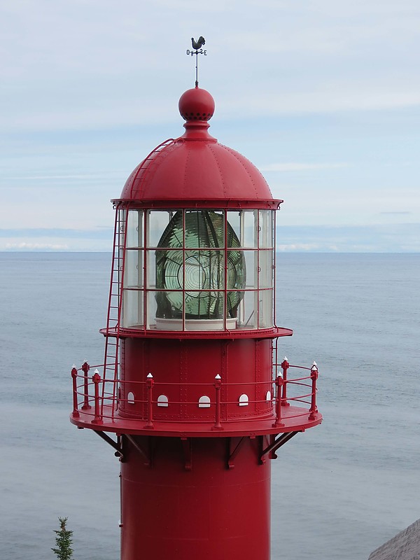 Quebec / Point a la Renommee Lighthouse - lantern
Author of the photo: [url=https://www.flickr.com/photos/21475135@N05/]Karl Agre[/url] 
Keywords: Canada;Quebec;Gulf of Saint Lawrence;Lantern