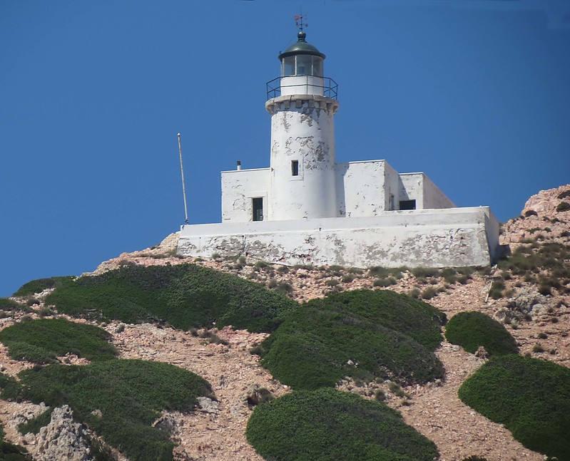 Poliegos lighthouse
AKA Pol?aigos, Políagos
Author of the photo: [url=https://www.flickr.com/photos/21475135@N05/]Karl Agre[/url]
Keywords: Aegean sea;Greece