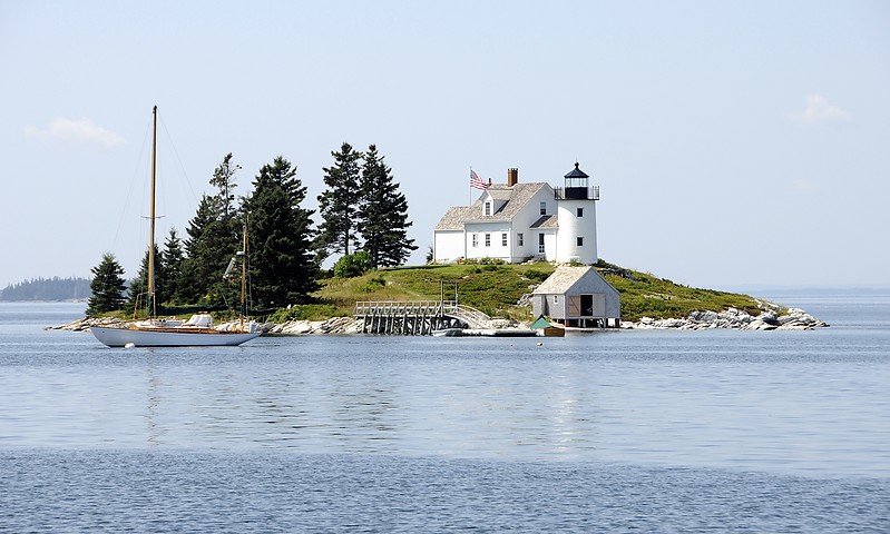 Maine /  Pumpkin Island lighthouse
Author of the photo: [url=https://www.flickr.com/photos/lighthouser/sets]Rick[/url]
Keywords: East Penobscot Bay;United States;Maine
