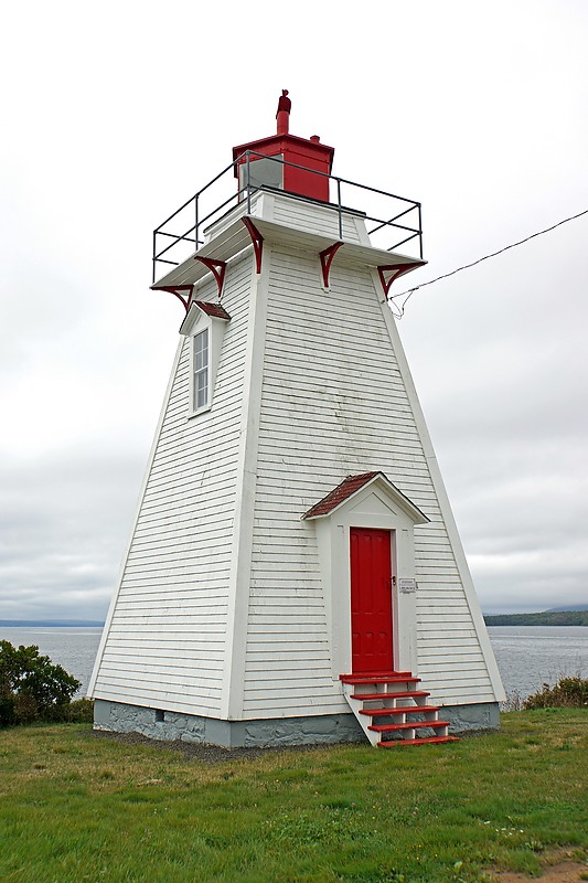 Nova Scotia / Schafner's Point Lighthouse
Author of the photo: [url=https://www.flickr.com/photos/archer10/] Dennis Jarvis[/url]

Keywords: Nova Scotia;Canada;Bay of Fundy