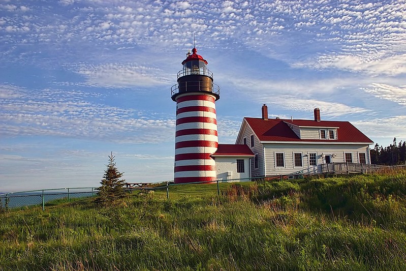 Maine  / West Quoddy Head lighthouse
Author of the photo: [url=https://jeremydentremont.smugmug.com/]nelights[/url]

Keywords: Maine;United States;Atlantic ocean