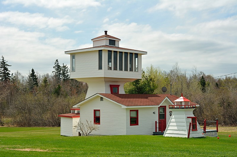 Nova Scotia / Woody Point lighthouse
AKA  Barnes Point relocated to Amherst Shore
Author of the photo: [url=https://www.flickr.com/photos/8752845@N04/]Mark[/url]
Keywords: Nova Scotia;Canada;Northumberland Strait