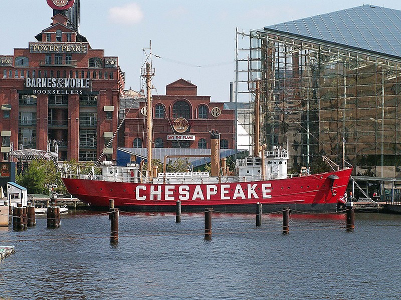 United States lightship Chesapeake (LV-116)
Author of the photo: [url=https://www.flickr.com/photos/21475135@N05/]Karl Agre[/url]
Keywords: United States;Maryland;Chesapeake bay;Baltimore;Lightship