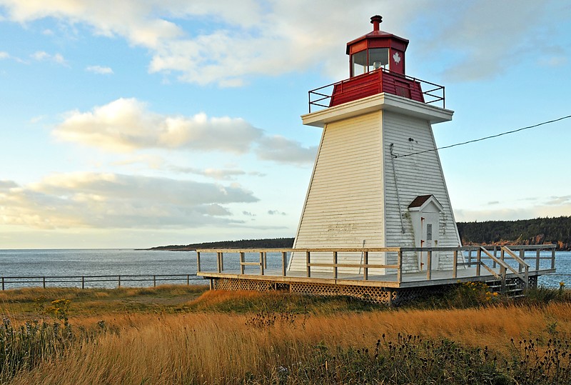 Nova Scotia / Neil's Harbour Lighthouse
Author of the photo: [url=https://www.flickr.com/photos/archer10/] Dennis Jarvis[/url]

Keywords: Nova Scotia;Canada;Atlantic ocean;Gulf of Saint Lawrence;Cabot Strait
