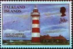 Falkland Islands / Cape Pembroke lighthouse
Keywords: Stamp
