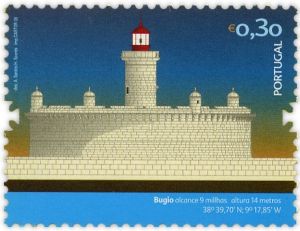 Mouth Rio Tejo / Lisbon Area / Farol Forte de Sao Lourenco do Bugio
Keywords: Stamp;Portugal