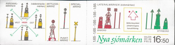 Sweden / New Seamarks
Keywords: Stamp