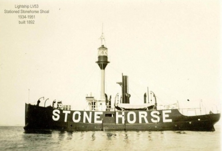Nantucket Sound / Stonehorse shoal / Stone Horse LV 53 (WAL-501)
Keywords: Nantucket;United States;Massachusetts;Lightship;Historic