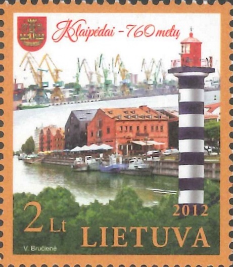 Klaipeda Range Rear Lighthouse
Keywords: Stamp