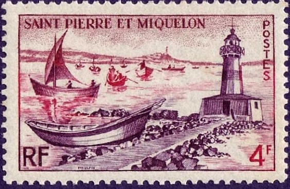 Saint - Pierre / Feu de la Pointe aux Canons
Keywords: Stamp
