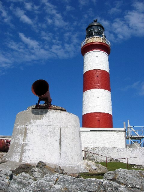 Outer Hebrides / Isle of Scalpay near Harris / Eilian Glas Lighthouse & Foghorn
Keywords: Hebrides;Scotland;United Kingdom;Siren;Little Minch
