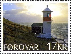 Faroe Islands / Foftir Lighthouse
Keywords: Stamp