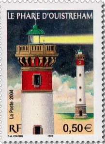France / Normandy / Phare d`Ouistreham
Keywords: Stamp