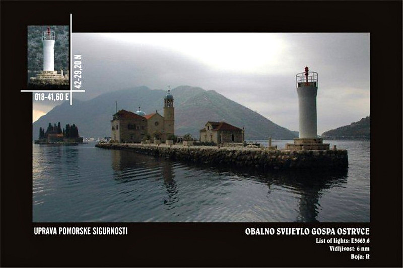 Kotor Bay / Gospa Ostrvce Light
Keywords: Kotor bay;Adriatic sea;Montenegro;Tivat