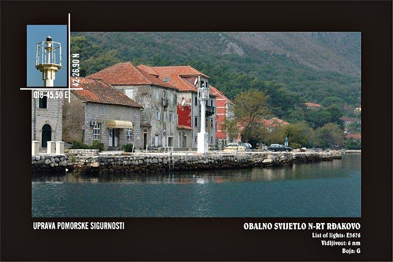 Kotor Bay / Rt R?akovo light
Keywords: Kotor bay;Adriatic sea;Montenegro;Tivat