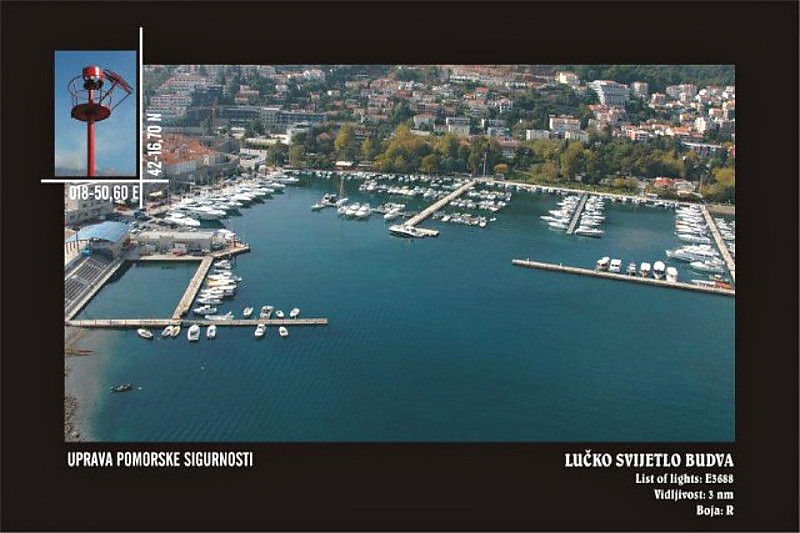 Budva Harbour light
Keywords: Montenegro;Adriatic sea;Budva;Aerial