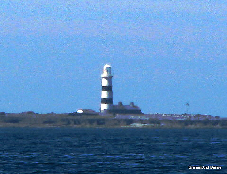 Connacht / County Galway / Aran Islands / Brannock Island / Eeragh Lighthouse
A very distant view on a warm day.
Keywords: Ireland;Connacht;Atlantic ocean;Aran islands