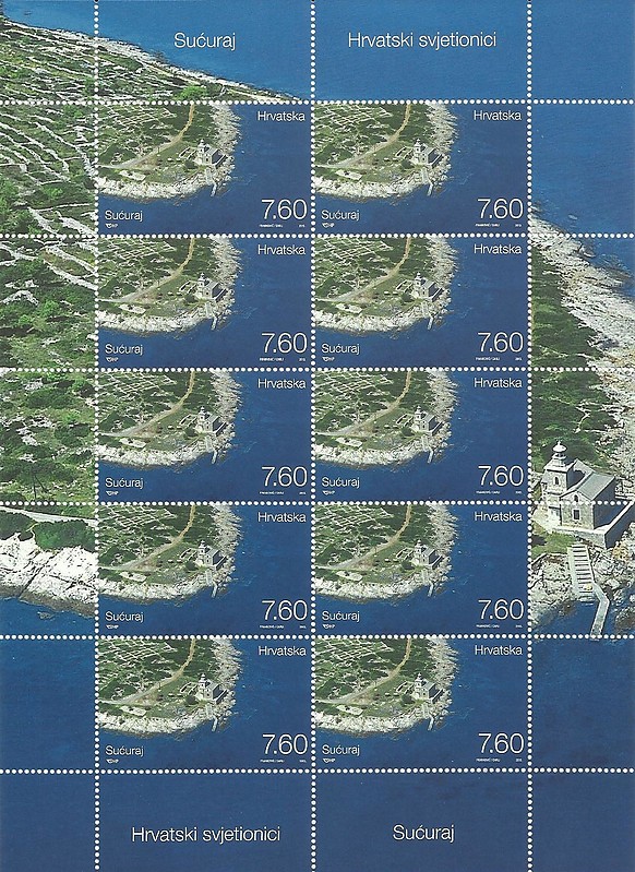 Croatia / Hvar / Su?uraj lighthouse
Keywords: Stamp