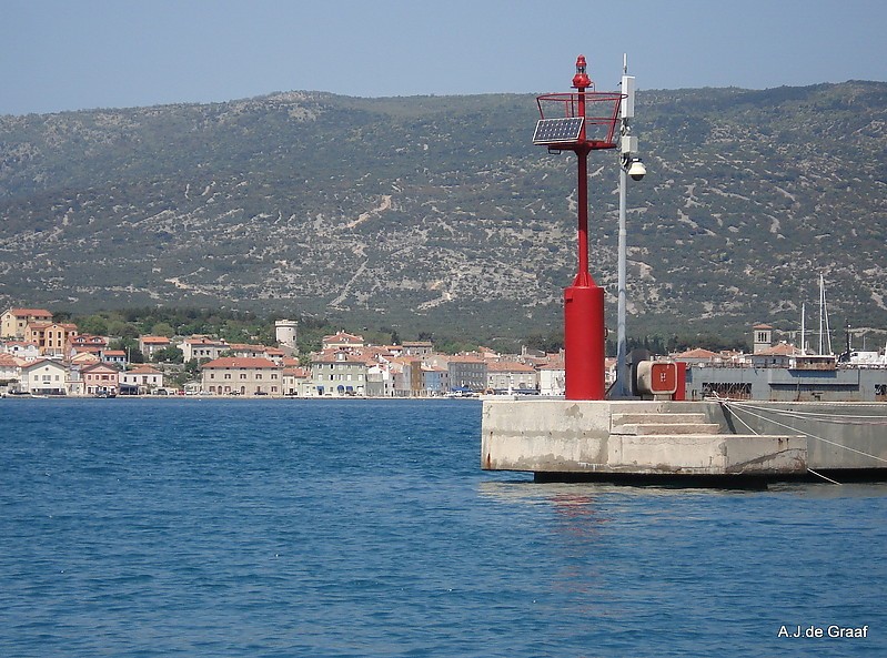 Cres-city Marina breakwater light
Keywords: Croatia;Adriatic sea;Cres