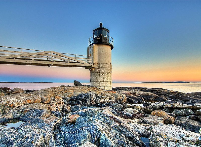 Maine / Port Clyde / Marshall Point Lighthouse
Keywords: Maine;United States;Atlantic ocean;Sunset