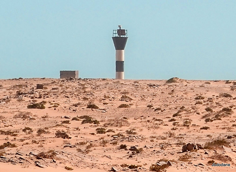 Ras Nouadhibou (Cap Blanc) New Lighthouse 
Keywords: Mauritania;Atlantic ocean;Cansado