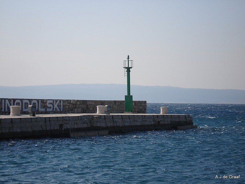 Novi Vinodolski Breakwater light
Keywords: Croatia;Adriatic sea