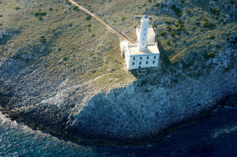 Otranto Strait - Entrance to the Adriatic Sea / Lecce / Capo d??Otranto Lighthouse (1) (Faro la Palascia)
Keywords: Otranto Strait;Italy;Lecce;Aerial