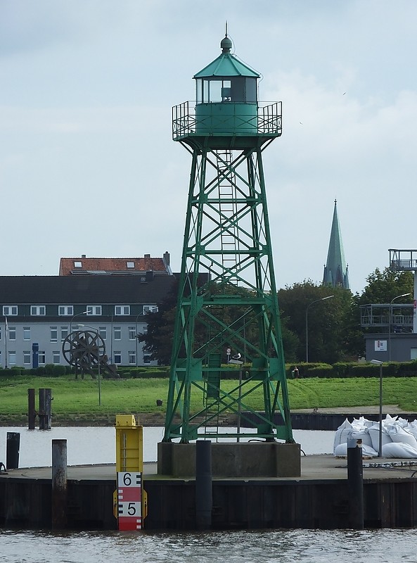 BREMERHAVEN - Geeste - Vorhafen - S Mole Head light
Keywords: Bremerhaven;Germany;North sea